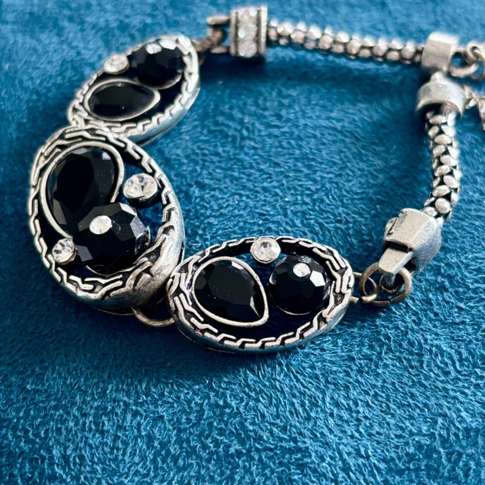 Silver link bracelet - Picture 2 of 3